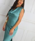 Vestido Satén Largo - Imagen 6
