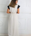 Vestido Bicolor Descubierto - Imagen 3