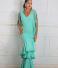 Vestido Lasisa Triple Volante