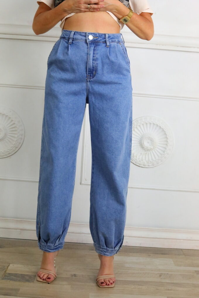 Vaquero Balloon Bajo Botón