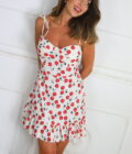 Vestido Cascos Estampado
