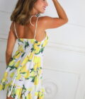 Vestido Cascos Estampado - Imagen 5