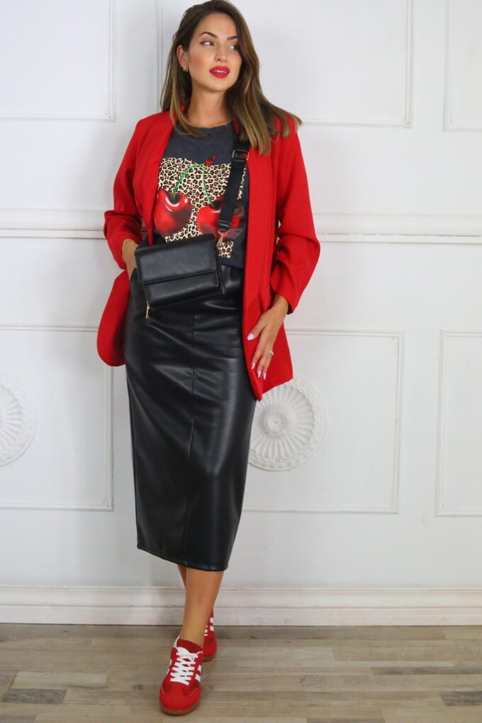 Blazer Manga Fruncida