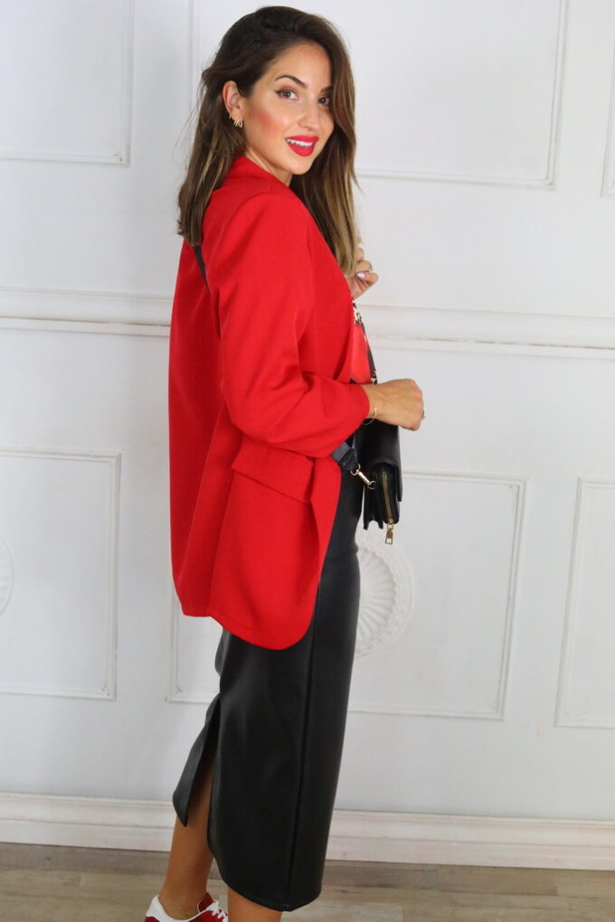 Blazer Manga Fruncida