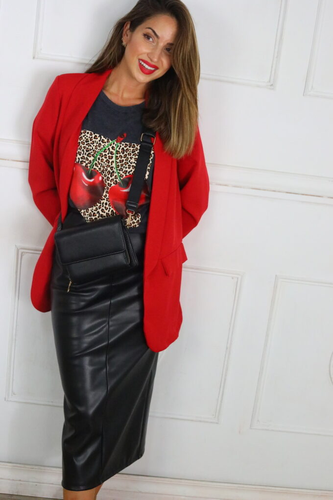 Blazer Manga Fruncida