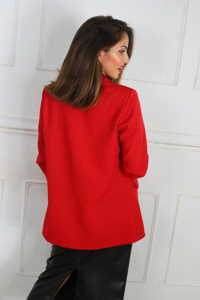 Blazer Manga Fruncida