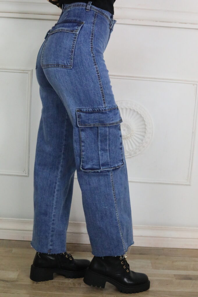 Pantalón Vaquero Cargo