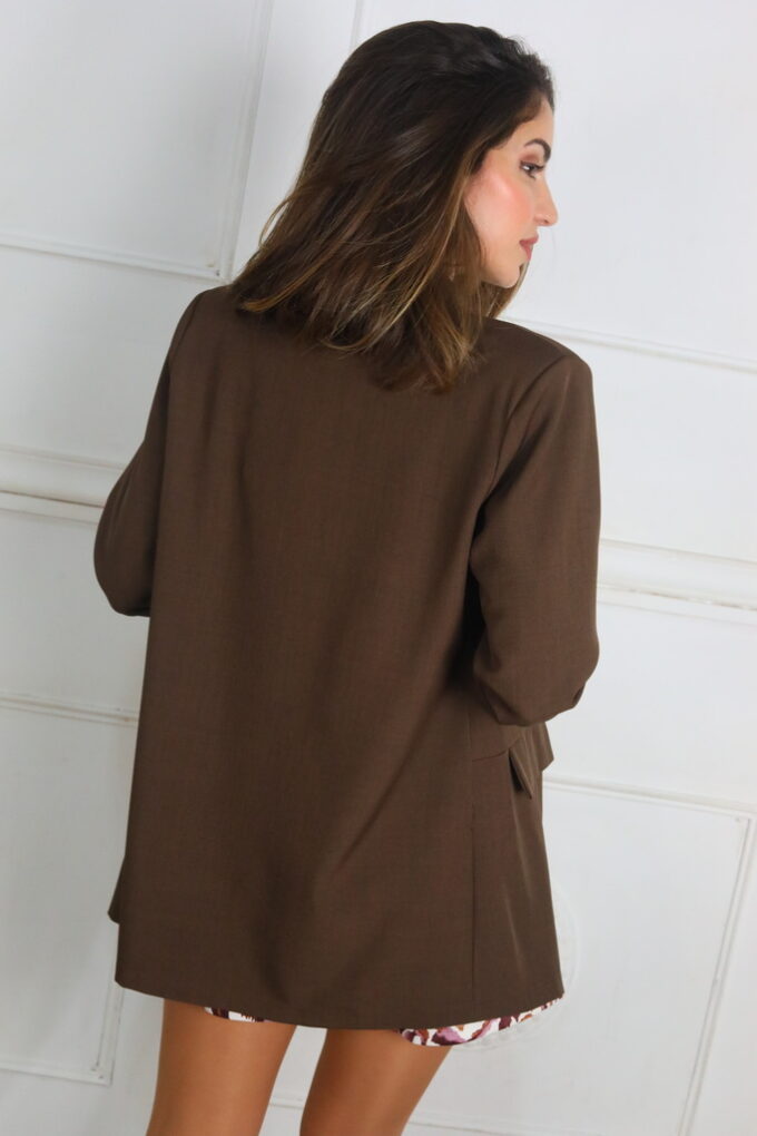 Blazer Manga Fruncida