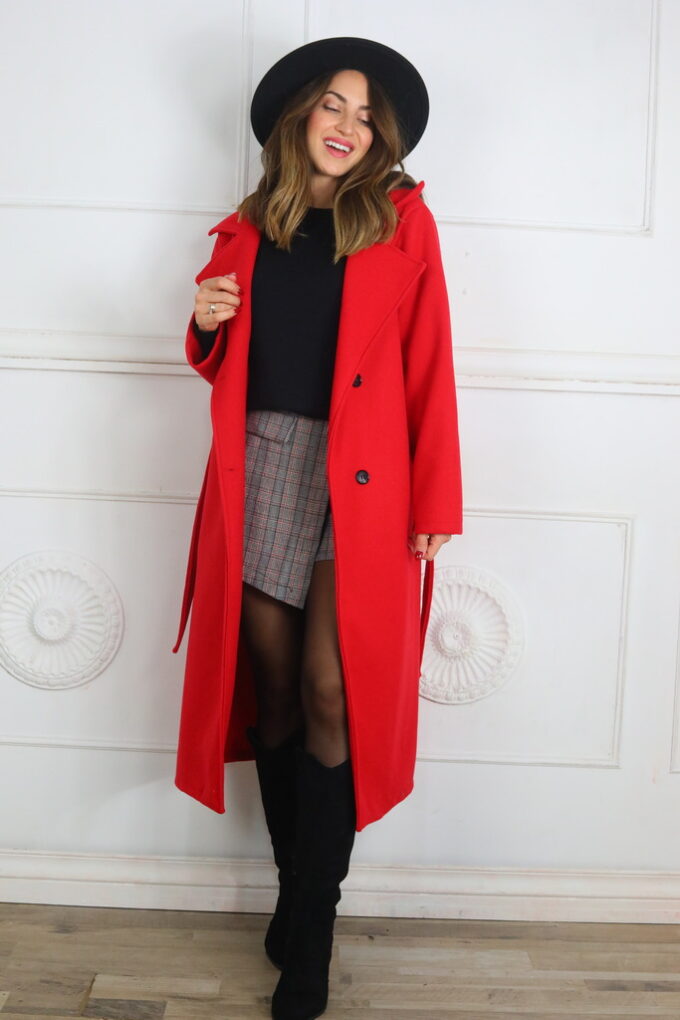 Gabardina Larga Paño