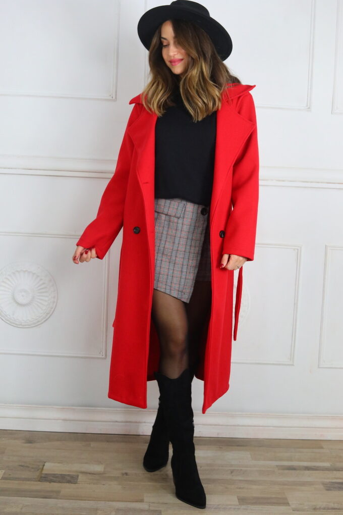 Gabardina Larga Paño