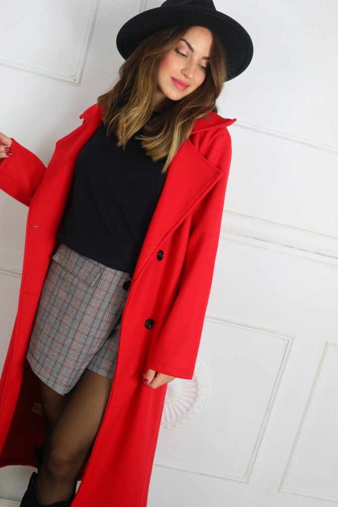 Gabardina Larga Paño