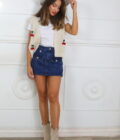 Minifalda Vaquera Cargo - Imagen 6
