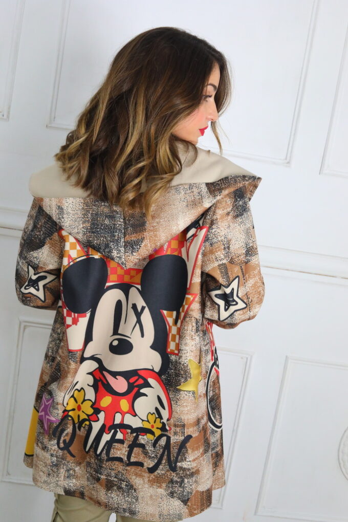 Chaqueta Paño Estampada