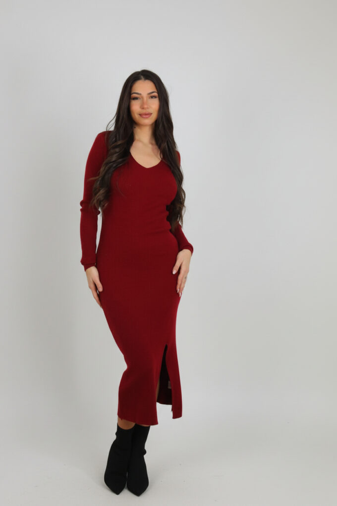 Vestido Punto Canalé