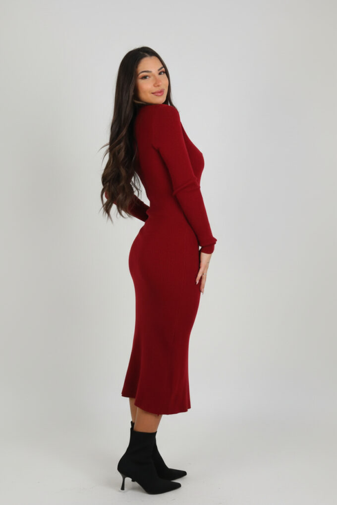 Vestido Punto Canalé