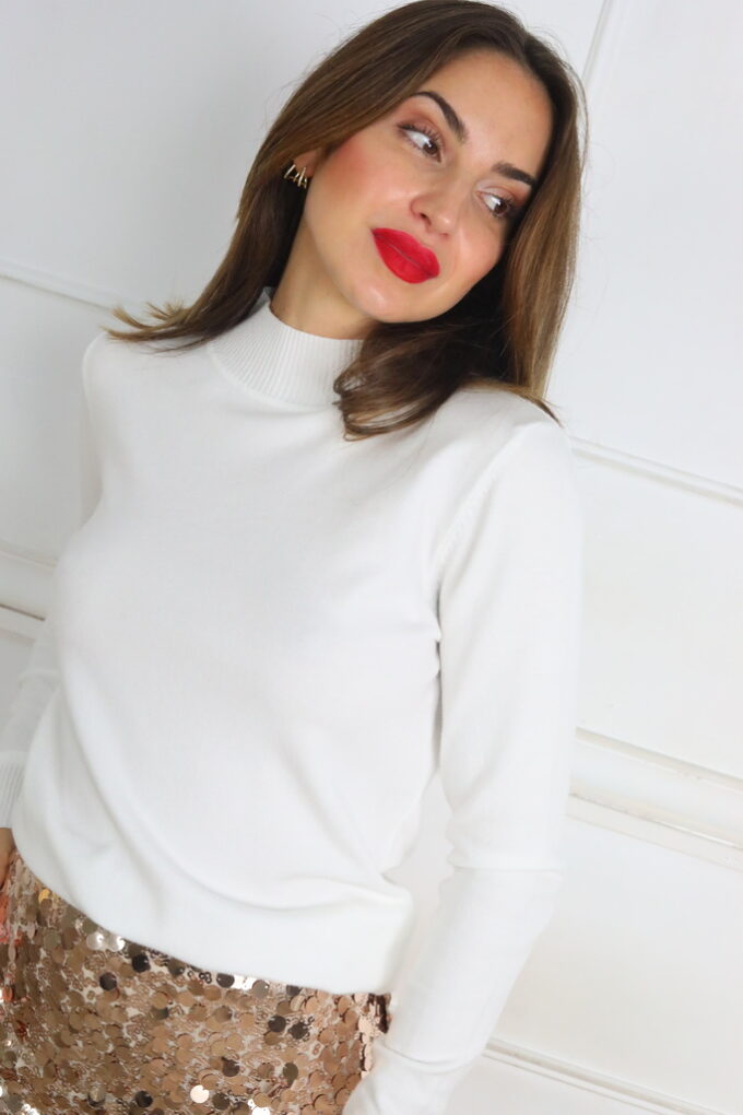 Jersey Básic Cuello Medio