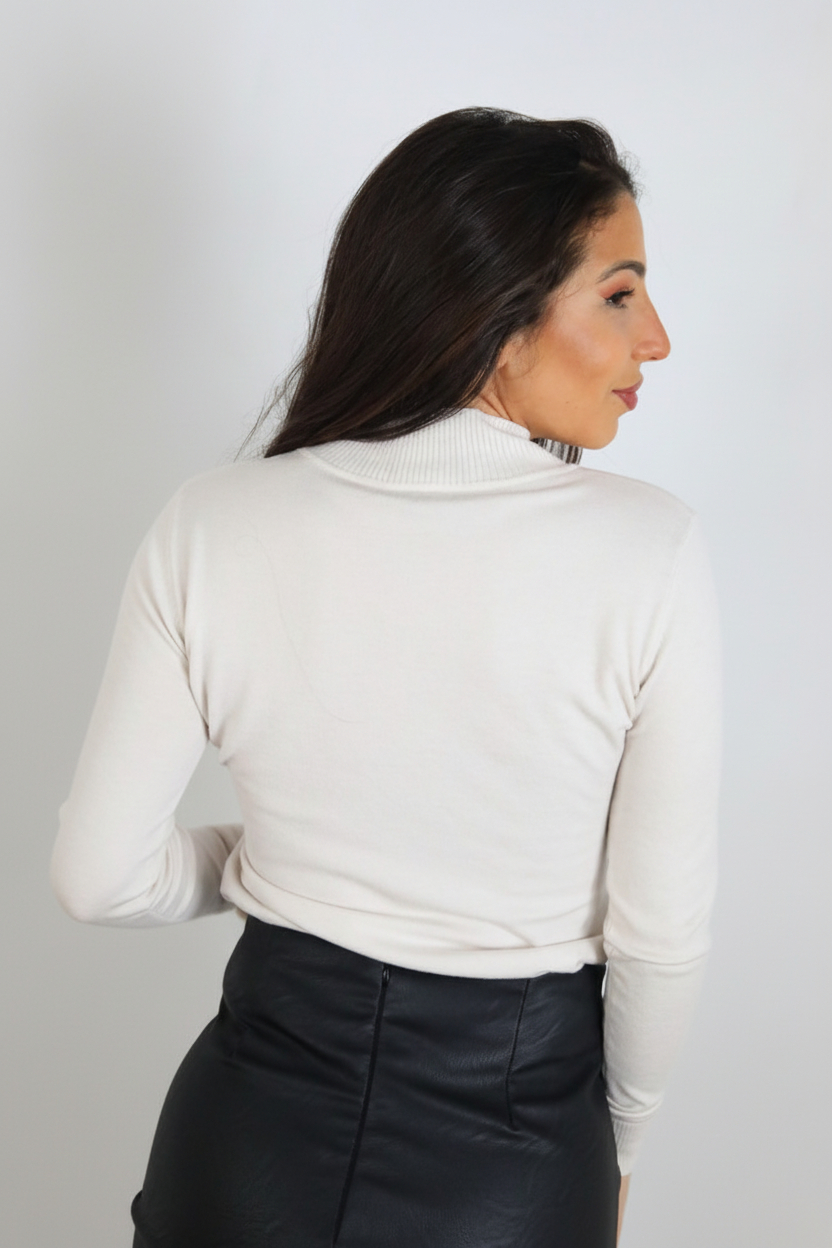 Jersey Básic Cuello Medio - Imagen 4