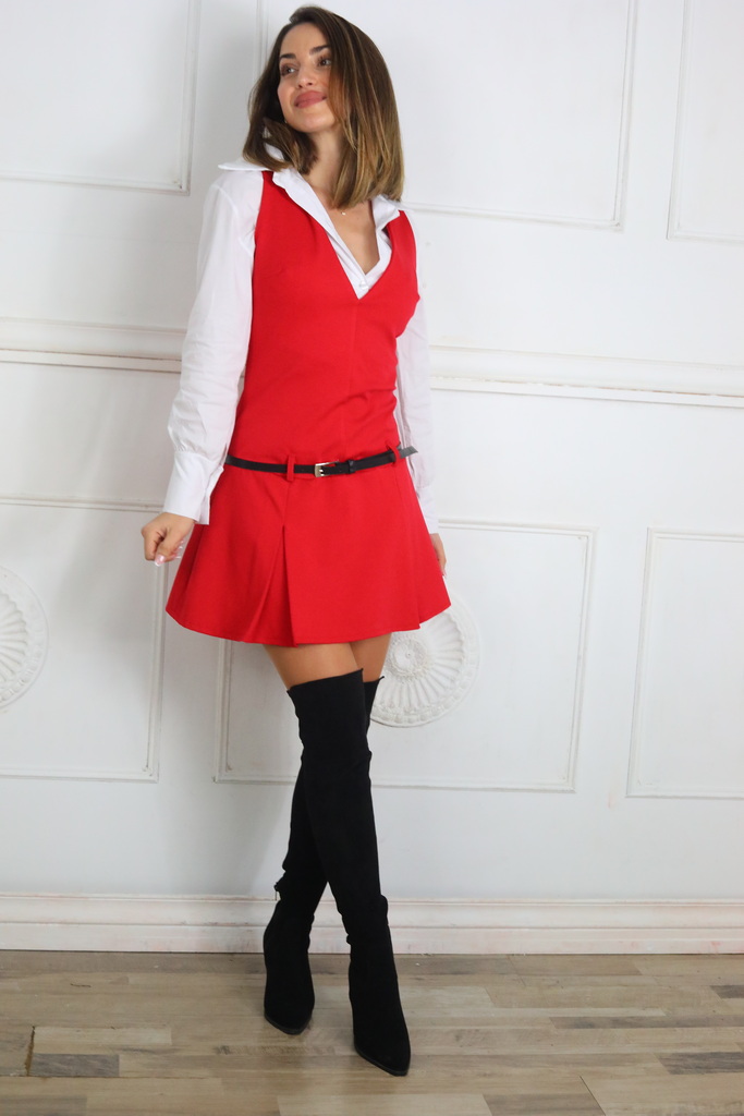 Vestido Con Cinturón - Imagen 6