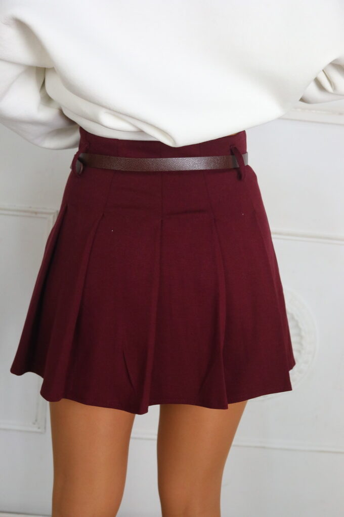 Falda Tablas Cinturón