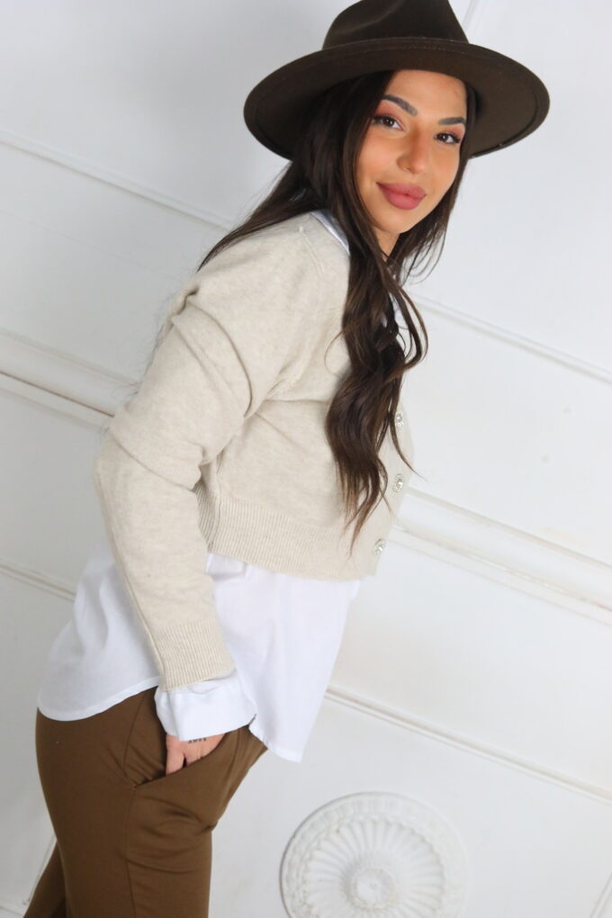Rebeca Botones Brillo