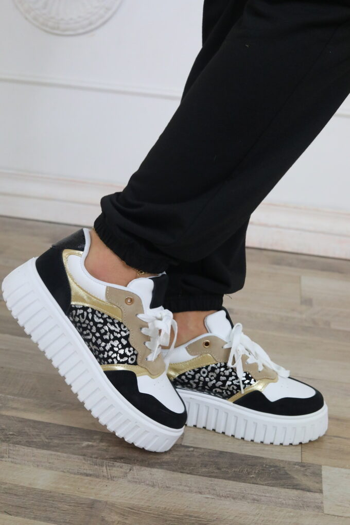 Sneakers Doble Suela Print