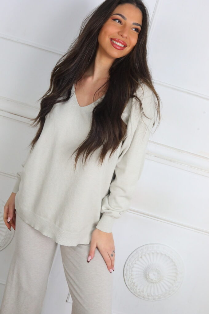 Jersey Cuello En Pico