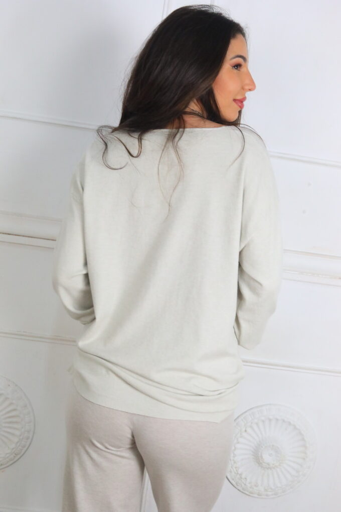 Jersey Cuello En Pico