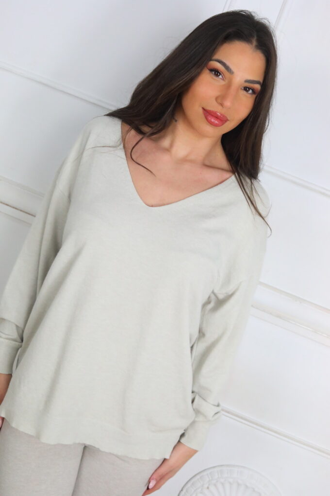 Jersey Cuello En Pico