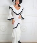 Vestido Flamenco Bicolor - Imagen 2