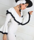 Vestido Flamenco Bicolor - Imagen 6