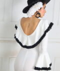 Vestido Flamenco Bicolor - Imagen 5