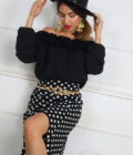 Falda Lunares Bolsillos - Imagen 3