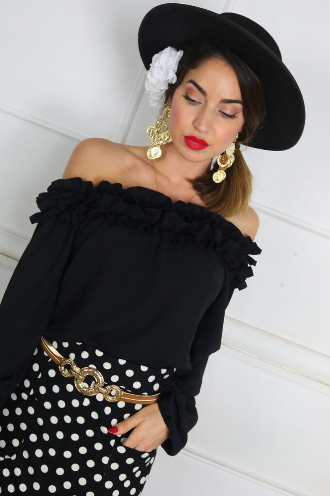 Blusa Honor Volantes