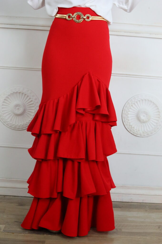 Falda Flamenca Volantes