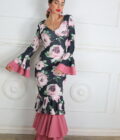 Vestido Flamenco Flores - Imagen 5