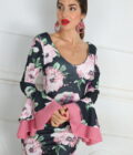 Vestido Flamenco Flores - Imagen 7
