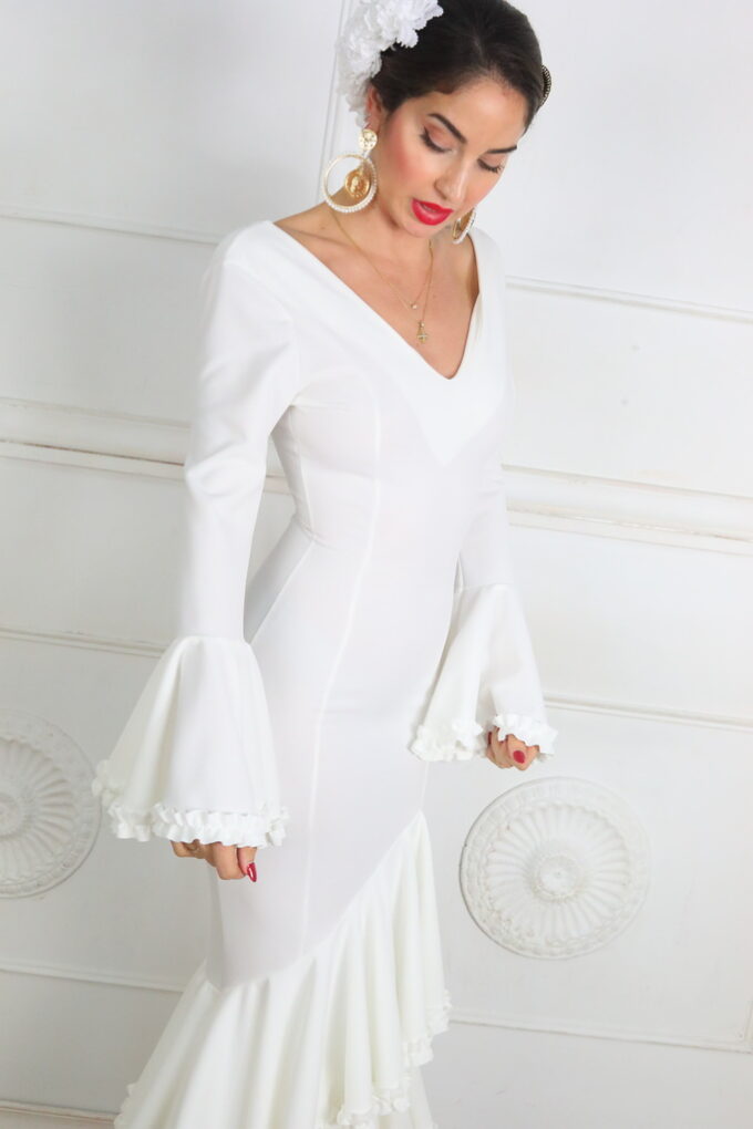 Vestido Flamenco Triple Volante