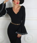 Vestido Flamenco Volantes Con Lunares - Imagen 6