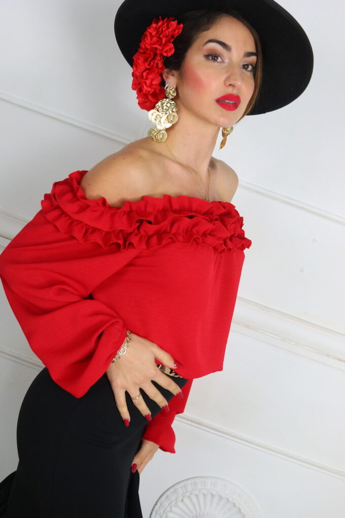 Blusa Honor Volantes