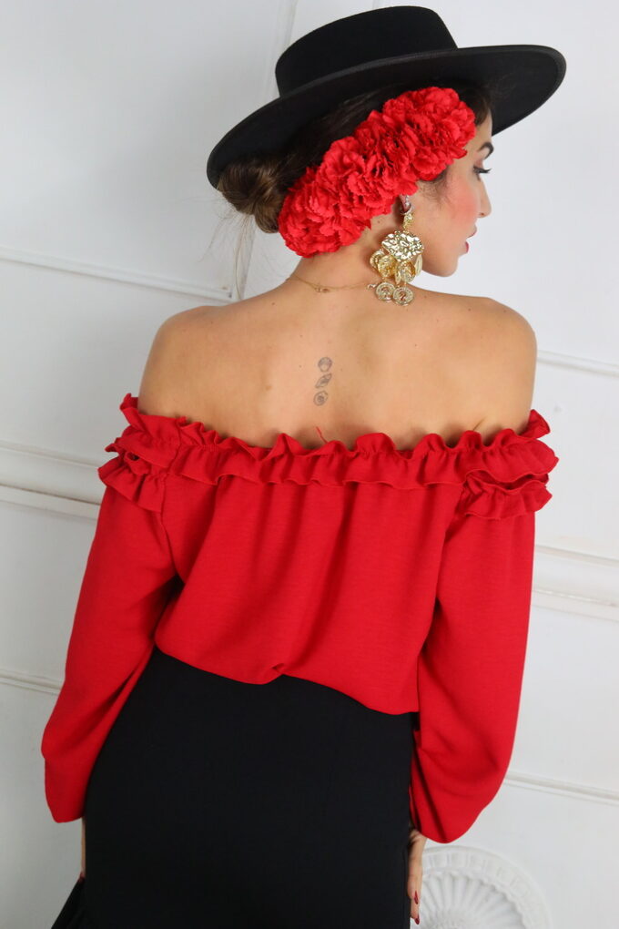 Blusa Honor Volantes