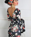 Vestido Flamenco Flores Con Lunares - Imagen 4