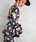 Vestido Flamenco Flores Con Lunares - Imagen 5