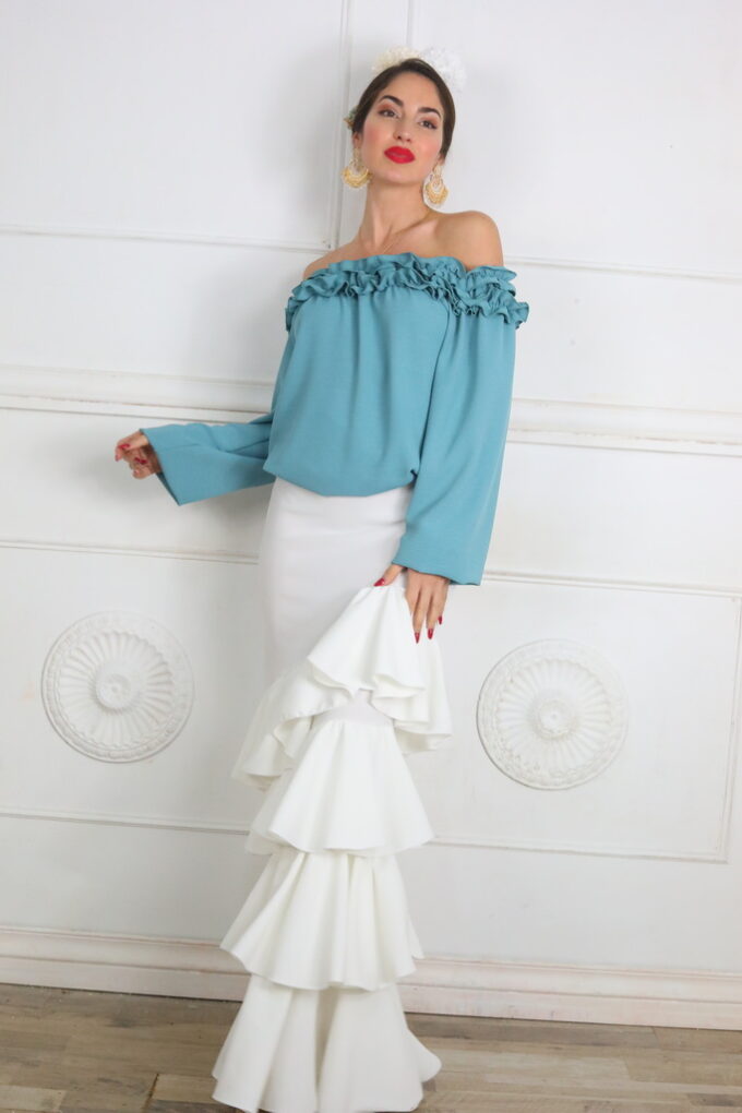 Blusa Honor Volantes