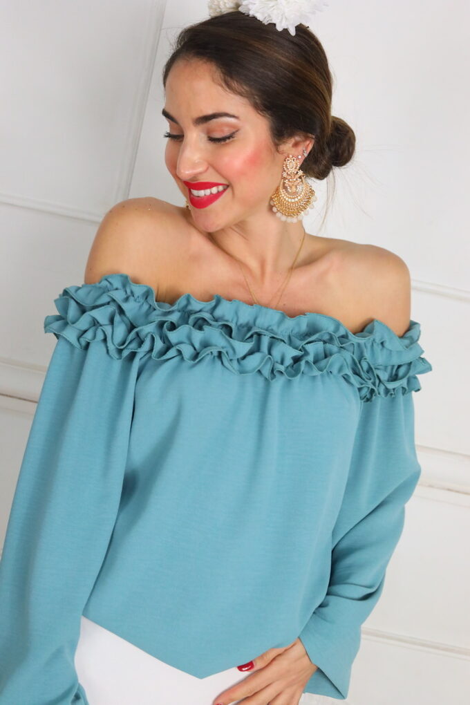 Blusa Honor Volantes