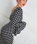 Vestido Lunares Con Volantes - Imagen 10