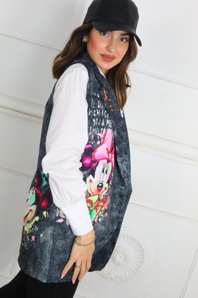 Chaleco Estampado Fantasía