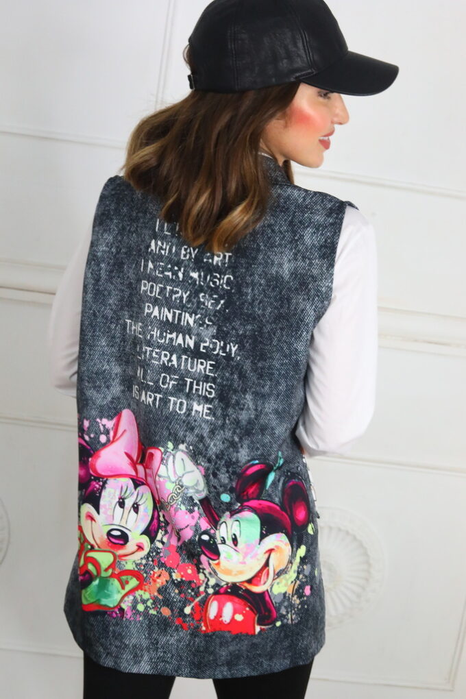 Chaleco Estampado Fantasía