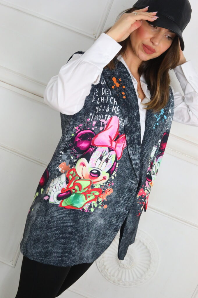 Chaleco Estampado Fantasía