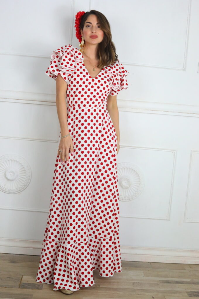 Vestido Flamenco Lunares