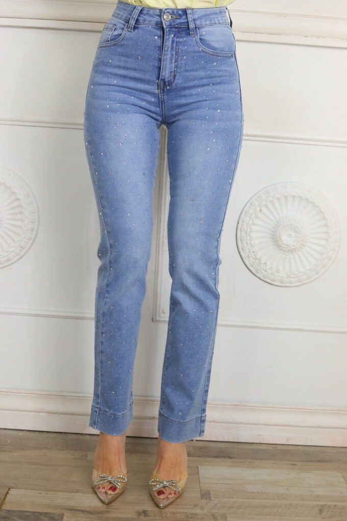 Vaquero Recto Brillos